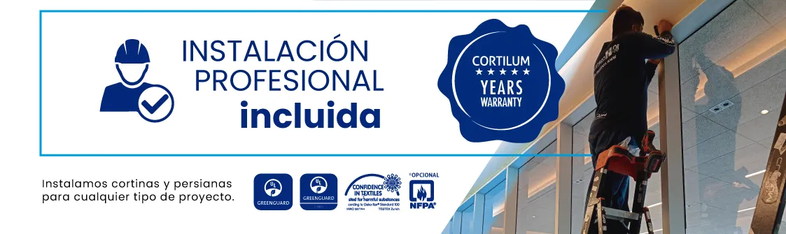 instalacion profesional cortinas y persianas enrollables cortilum